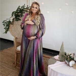 Show me your Mumu- Multicolor Shimmer  Gown